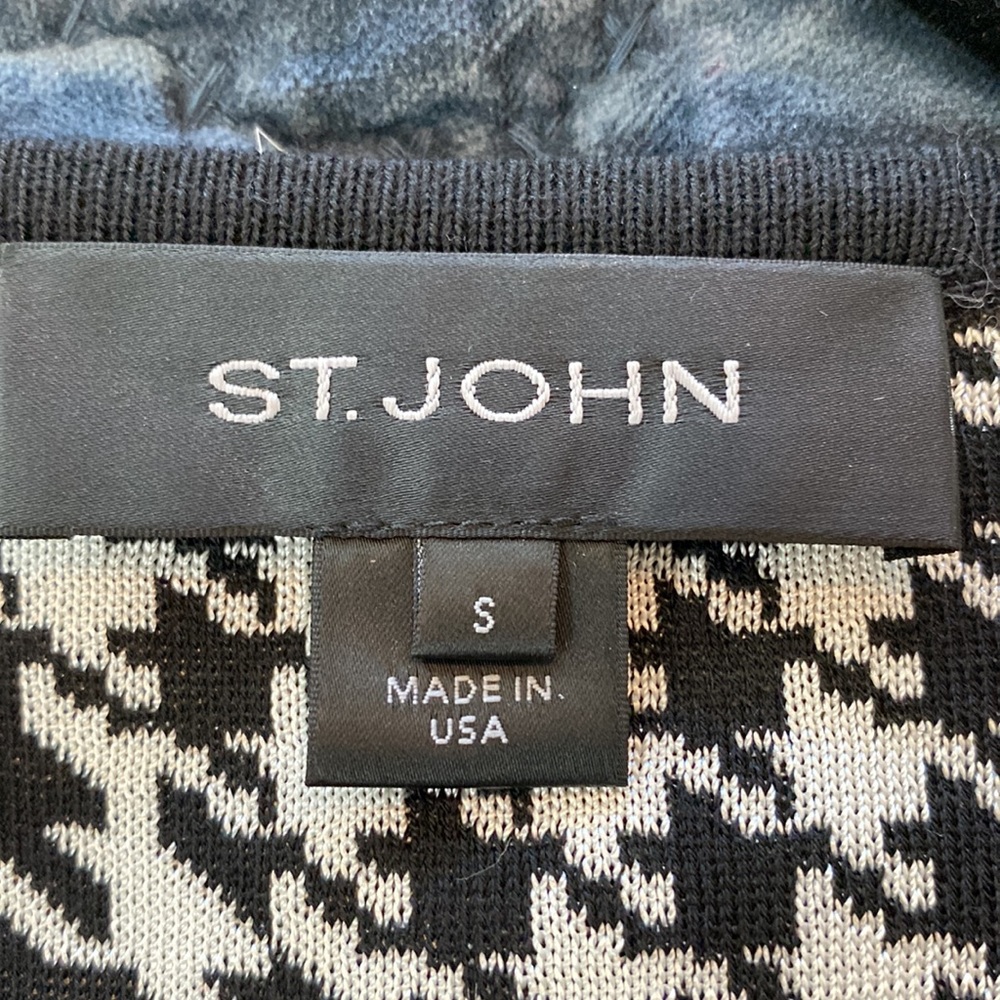 Euc St John Houndstooth Jacket - image 4